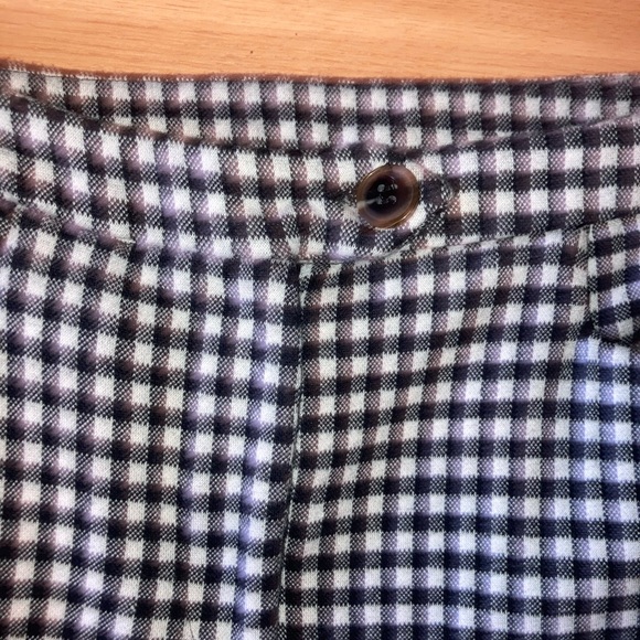 Anthropologie Womens pants plaid fabric size 4 - Picture 6 of 7